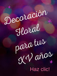 Buscas un diseño floral específico alineado al tema de tu evento?  Necesitas un tipo de flor, color o tamaño en particular? Ya sea que requieras la ambientación completa de tu evento o solo 1 arreglo floral, lo haremos para ti!    Contáctanos y nuestros planners de eventos te harán las mejores recomendaciones para transformar tu evento Entregas express, diseños originales y personalizados Presupuestos GRATIS!