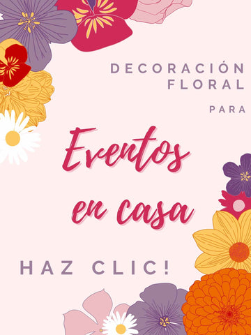 Buscas un diseño floral específico alineado al tema de tu evento?  Necesitas un tipo de flor, color o tamaño en particular? Ya sea que requieras la ambientación completa de tu evento o solo 1 arreglo floral, lo haremos para ti!    Contáctanos y nuestros planners de eventos te harán las mejores recomendaciones para transformar tu evento Entregas express, diseños originales y personalizados Presupuestos GRATIS!