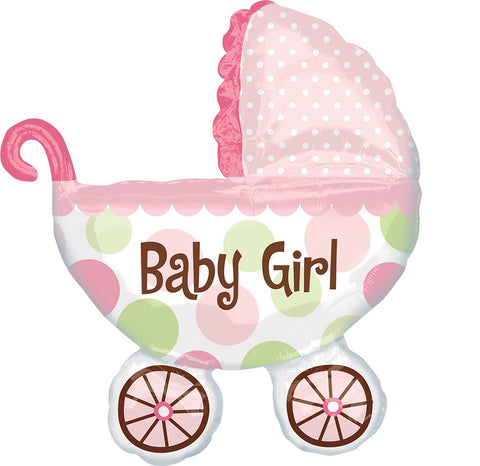 Es niña y tenemos el regalo perfecto para los futuros o nuevos papás! Con este globo gigante podrá decorar eventos como Baby Showers, Gender Reveal o decorar la habitación de la nueva bebé! Sin duda será un regalo inolvidable para los papás!. ESPECIFICACIONES DEL GLOBO: 28 Pulgadas Aire