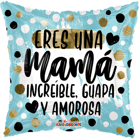 Llegó el día para festejar a mamá y este increíble globo será el detalle especial que deberás agregar a tu pedido!. ESPECIFICACIONES DEL GLOBO:  18 Pulgadas, Aire